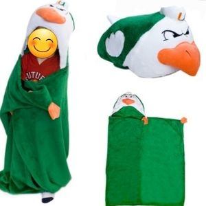 MascotWear Miami Hurricanes Huggable Hooded Blanket, each sold separately